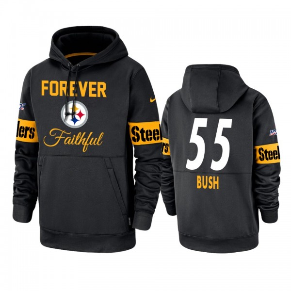 Pittsburgh Steelers Devin Bush Black Forever Faith...