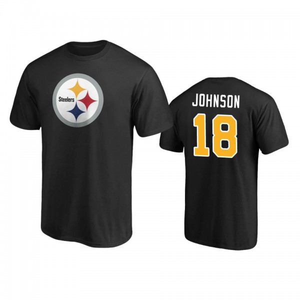 Pittsburgh Steelers Diontae Johnson Black Personal...