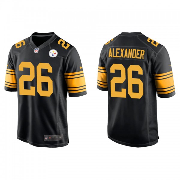 Men's Pittsburgh Steelers Kwon Alexander Black Alt...
