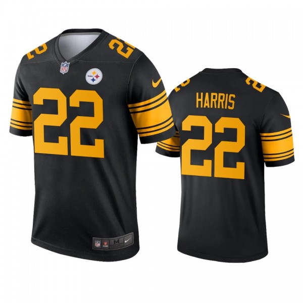 Pittsburgh Steelers Najee Harris Black Alternate L...