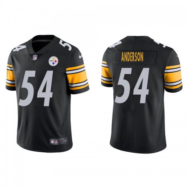 Men's Pittsburgh Steelers Ryan Anderson Black Vapor Limited Jersey