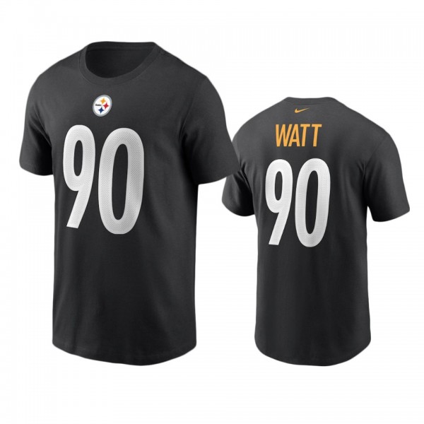 Men's Pittsburgh Steelers T.J. Watt Black Name &am...