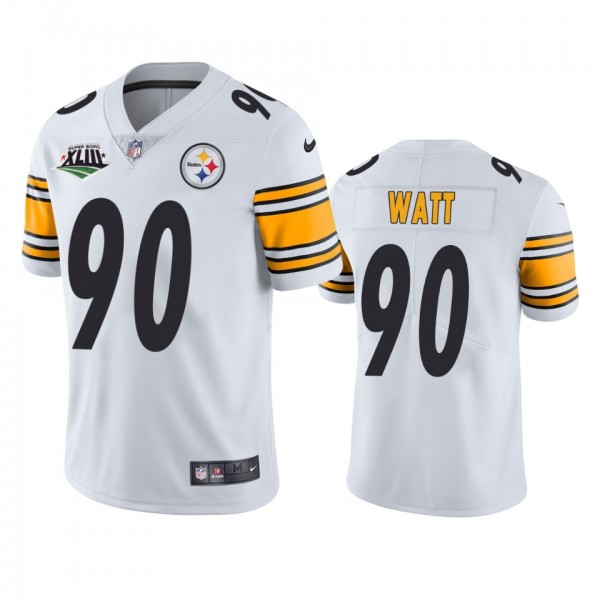 Pittsburgh Steelers T.J. Watt White Super Bowl XLI...