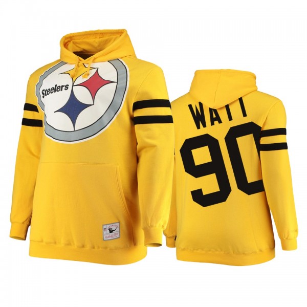 Pittsburgh Steelers T.J. Watt Yellow Big Face Hist...