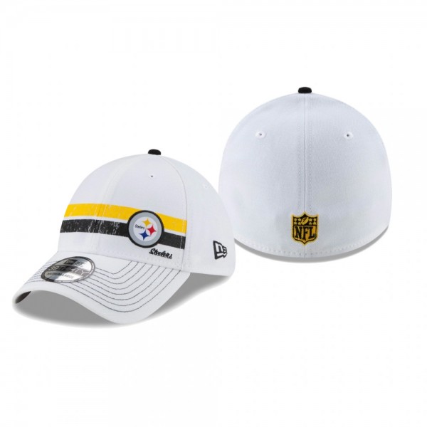 Pittsburgh Steelers White Polar 39THIRTY Flex Hat
