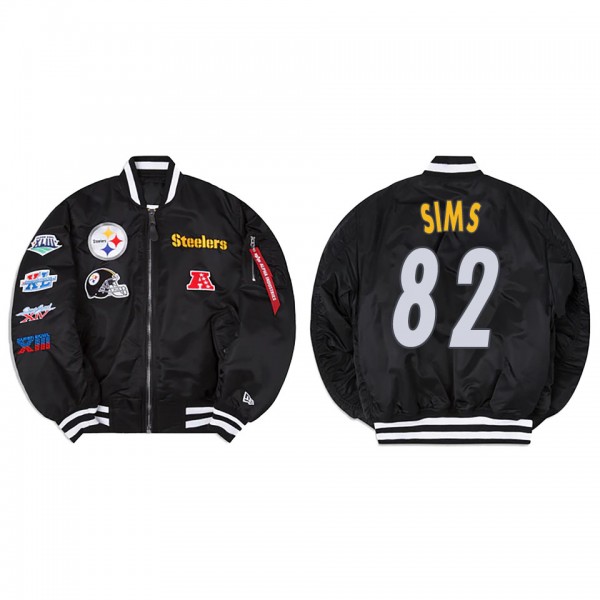 Steven Sims Alpha Industries X Pittsburgh Steelers...