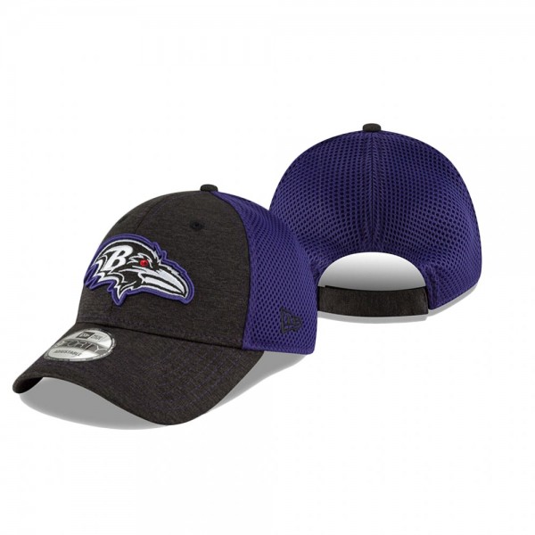 Baltimore Ravens Charcoal Purple Surge Stitcher 9F...