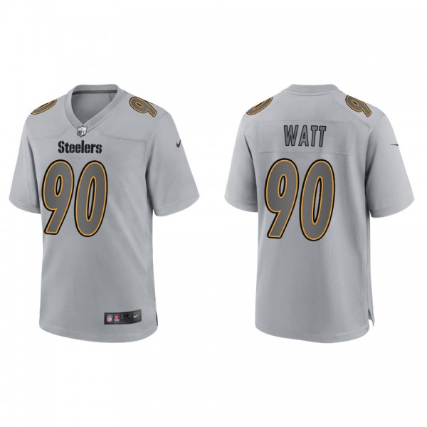 T.J. Watt Pittsburgh Steelers Gray Atmosphere Fashion Game Jersey