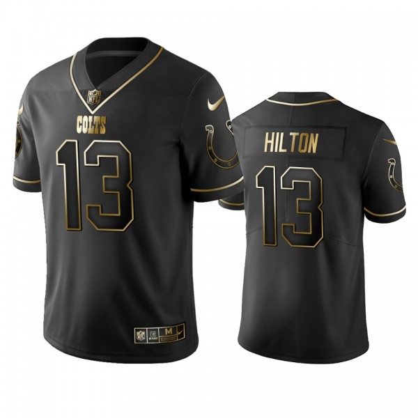 Indianapolis Colts T.Y. Hilton Black Golden Editio...