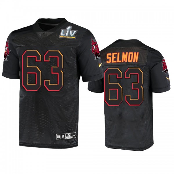 Men's Super Bowl 55 Lee Roy Selmon Black Jersey