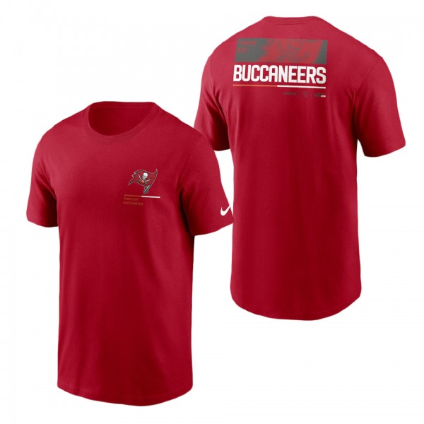 Men's Tampa Bay Buccaneers Red Team Incline T-Shir...