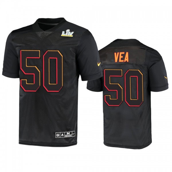 Men's Super Bowl 55 Vita Vea Black Limited Jersey