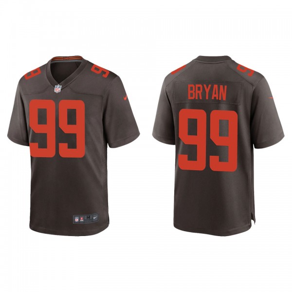 Men's Cleveland Browns Taven Bryan Brown Alternate...