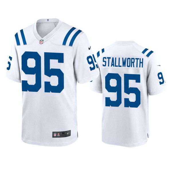 Indianapolis Colts Taylor Stallworth White Game Je...