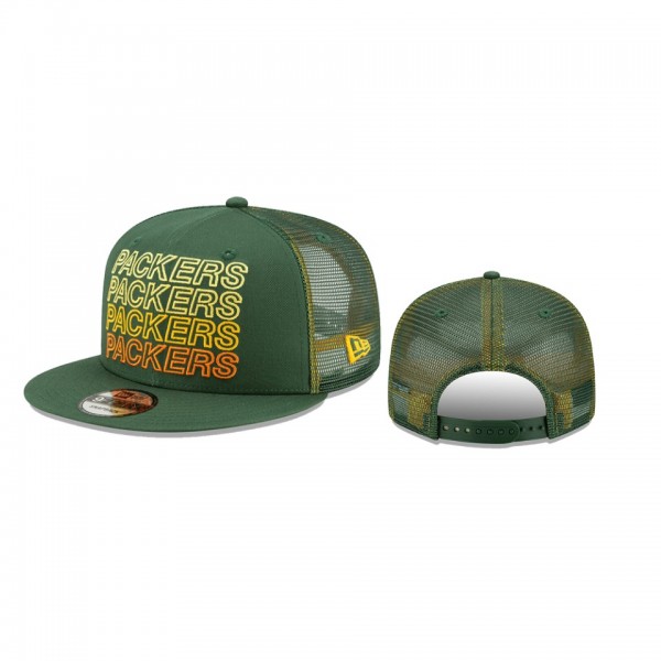Green Bay Packers Green Team Repeated 9FIFTY Snapb...