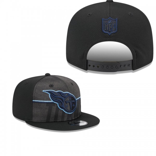 Men's Tennessee Titans Black 2023 NFL Training Camp Team Colorway 9FIFTY Snapback Hat