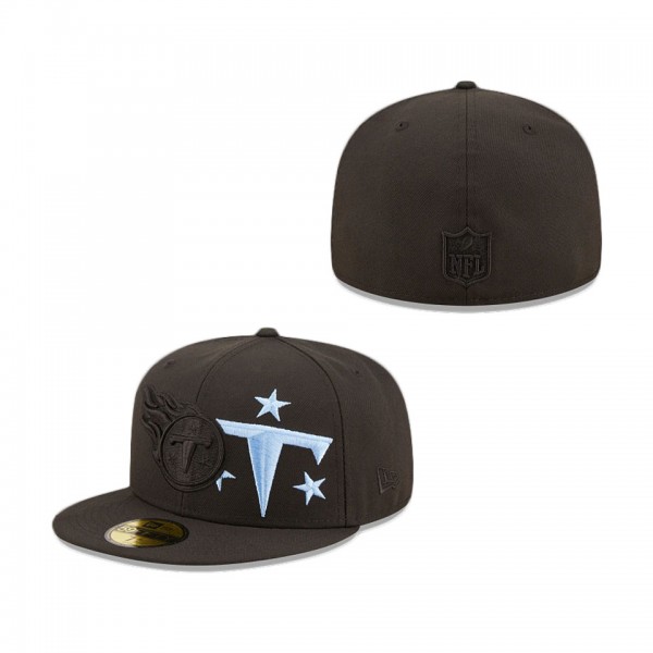 Tennessee Titans Logo Feature 59FIFTY Fitted Hat