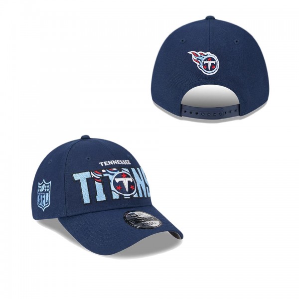 Men's Tennessee Titans Navy 2023 NFL Draft 9FORTY ...