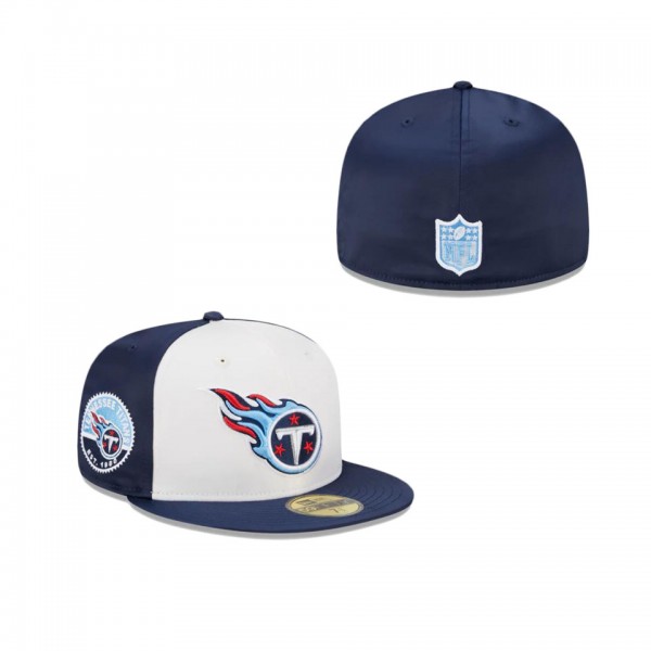 Tennessee Titans Throwback Satin 59FIFTY Fitted Ha...
