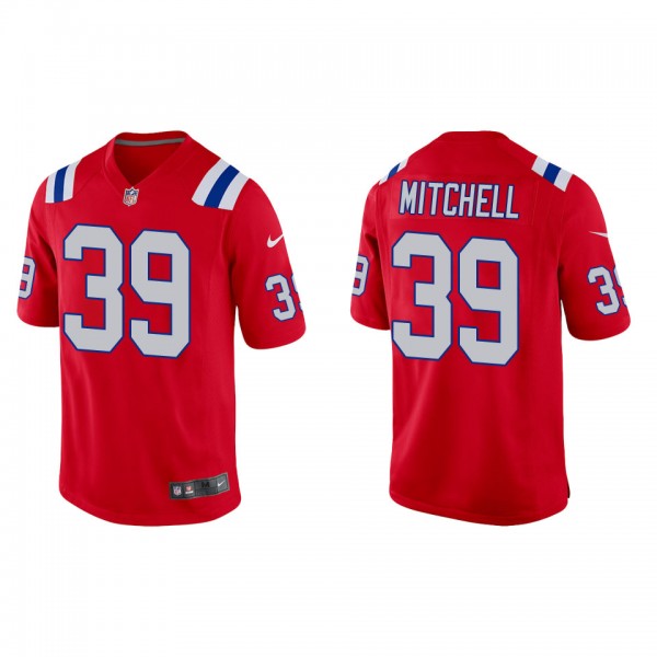 Men's New England Patriots Terrance Mitchell Red A...