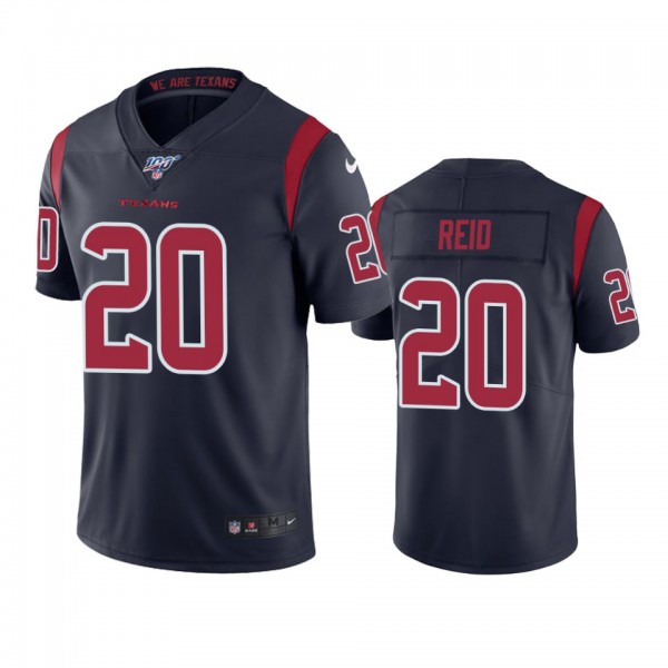 Houston Texans Justin Reid Navy 100th Season Color...