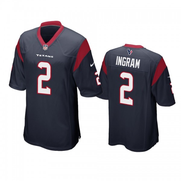 Houston Texans Mark Ingram Navy Game Jersey