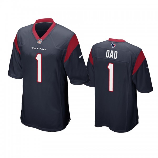 Houston Texans Navy 2019 Father's Day #1 Dad Game ...