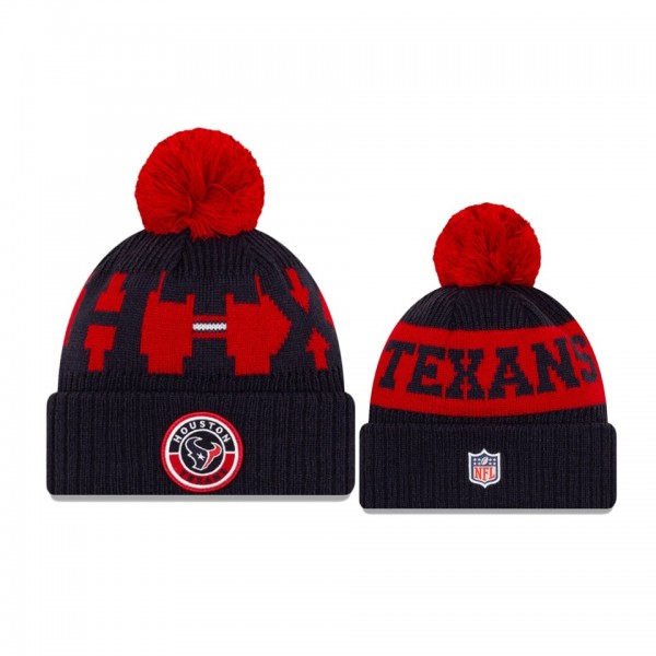 Houston Texans Navy Red 2020 NFL Sideline Official...