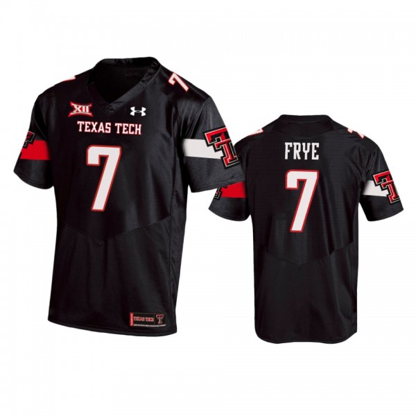 Texas Tech Red Raiders Adrian Frye Black 2020 Repl...