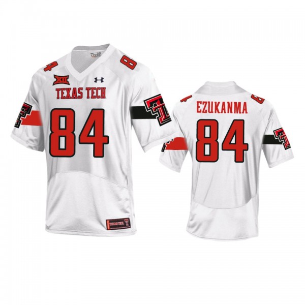 Texas Tech Red Raiders Erik Ezukanma White 2020 Re...