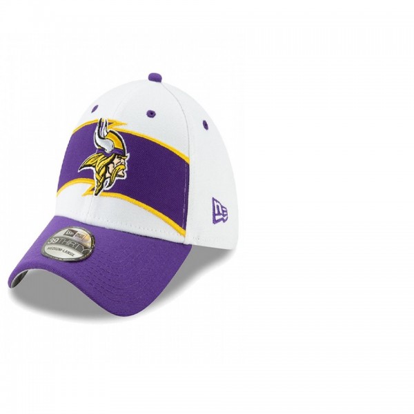 Minnesota Vikings White-Purple 39THIRTY Flex Thank...