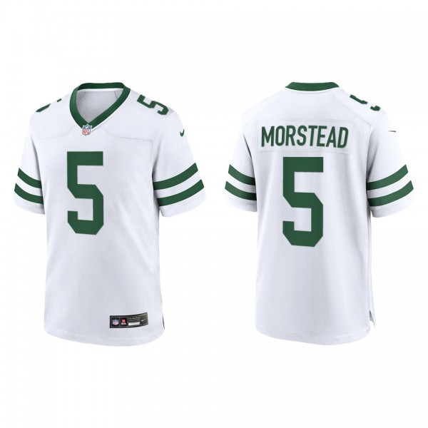 Thomas Morstead Men's New York Jets White Legacy G...