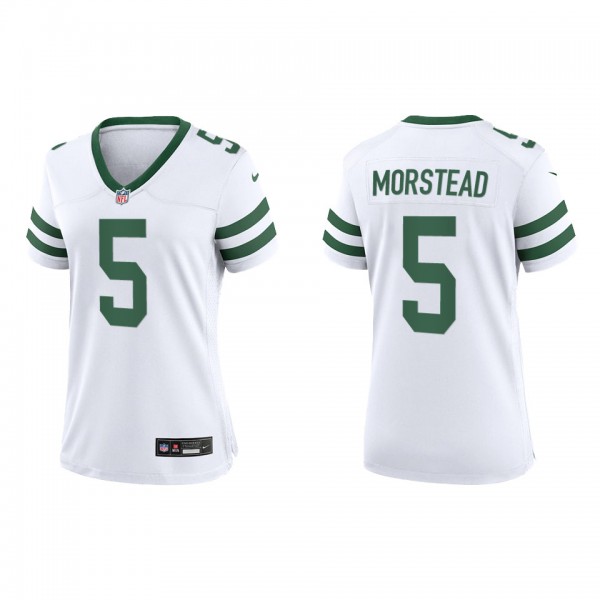 Thomas Morstead Women's New York Jets White Legacy...