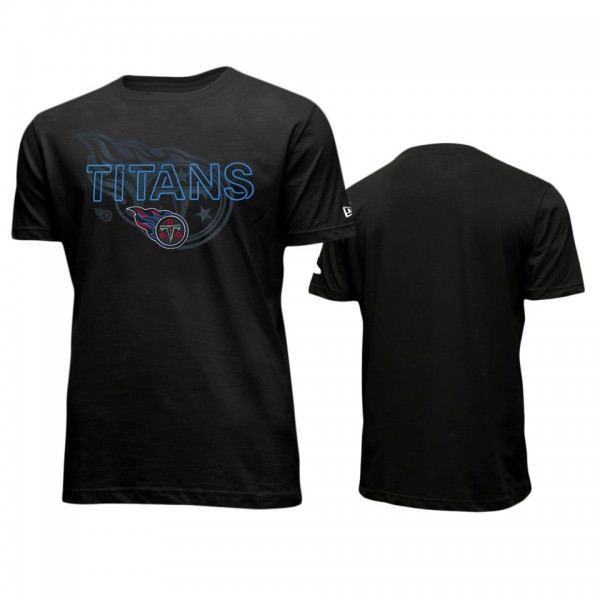 Tennessee Titans Black 2020 NFL Draft Cap Hook Up T-Shirt
