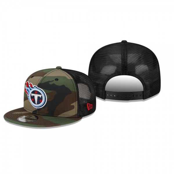 Tennessee Titans Camo Woodland Trucker 2.0 9FIFTY ...