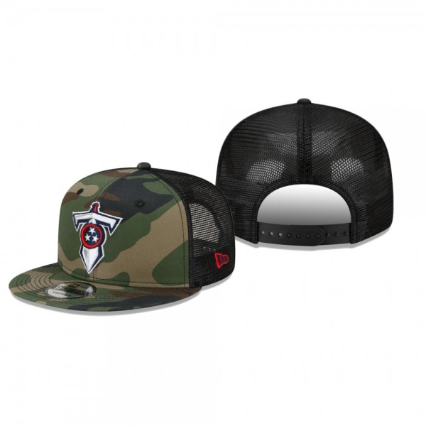 Tennessee Titans Camo Woodland Trucker 2.0 9FIFTY ...