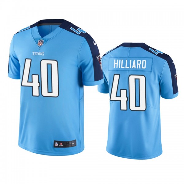 Tennessee Titans Dontrell Hilliard Light Blue Vapor Limited Jersey