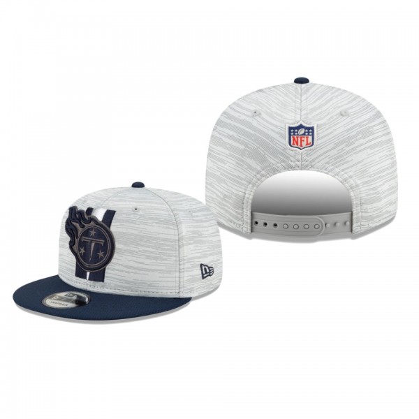 Tennessee Titans Gray Navy 2021 NFL Training Camp 9FIFTY Snapback Hat