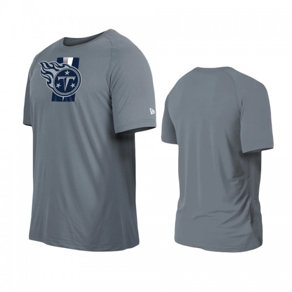 Tennessee Titans Gray Training Camp Raglan T-Shirt