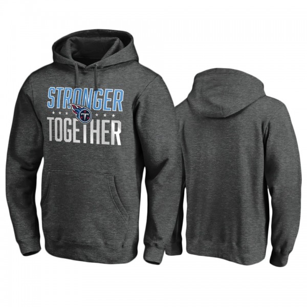 Tennessee Titans Heather Charcoal Stronger Togethe...