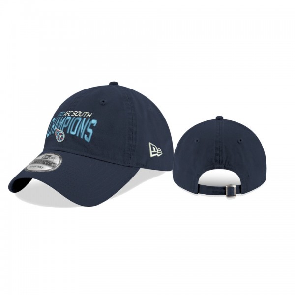 Tennessee Titans Navy 2020 AFC South Division Cham...