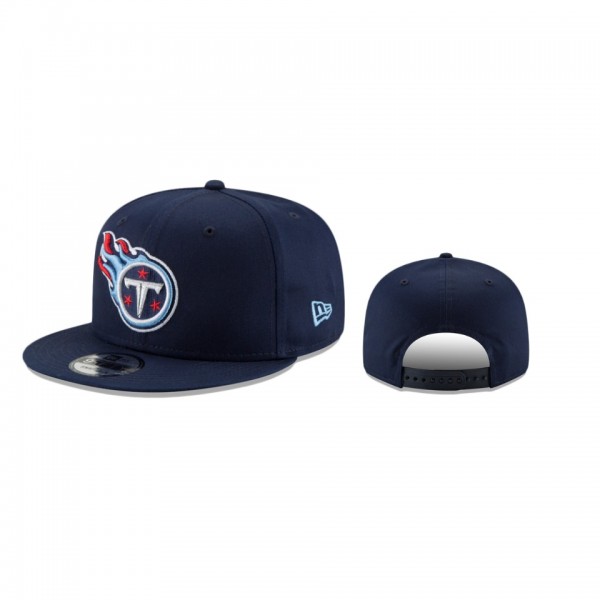 Tennessee Titans Navy Basic 9FIFTY Adjustable Snap...