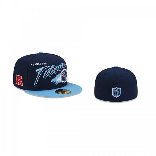 Tennessee Titans Navy Helmet 59FIFTY Fitted Hat