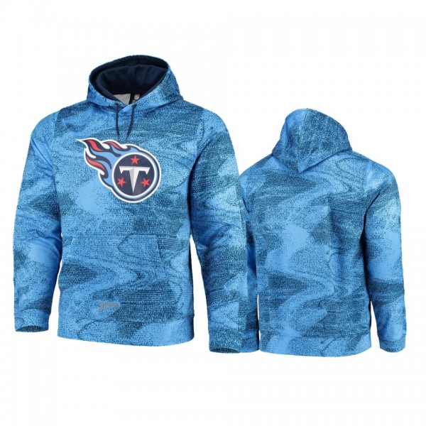 Tennessee Titans Navy Light Blue Static Pullover H...