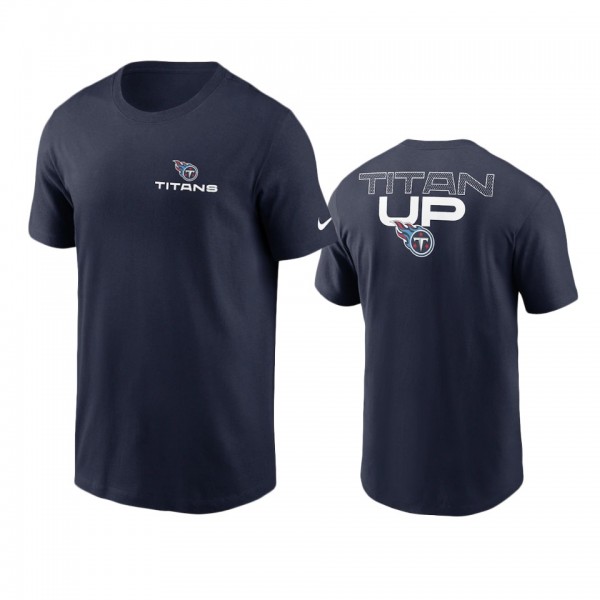 Tennessee Titans Navy Local Phrase T-Shirt