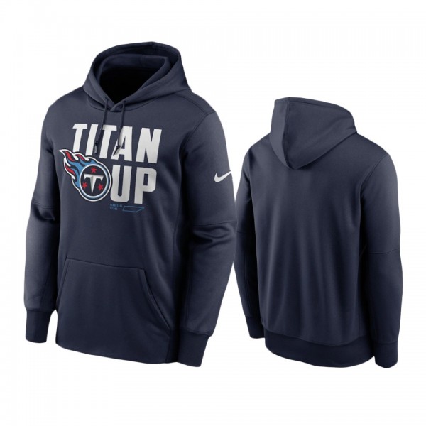 Tennessee Titans Navy Local Pullover Hoodie
