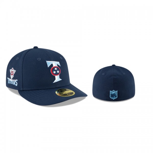 Tennessee Titans Navy Logo Mix Low Profile 59Fifty...