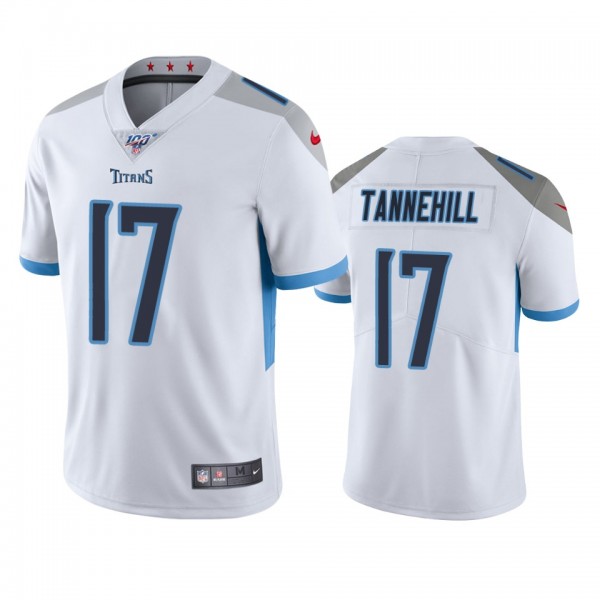 Tennessee Titans Ryan Tannehill White 100th Season...