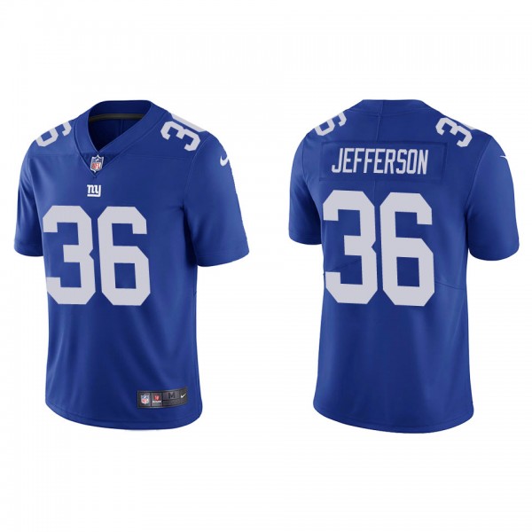 Men's New York Giants Tony Jefferson Blue Vapor Li...