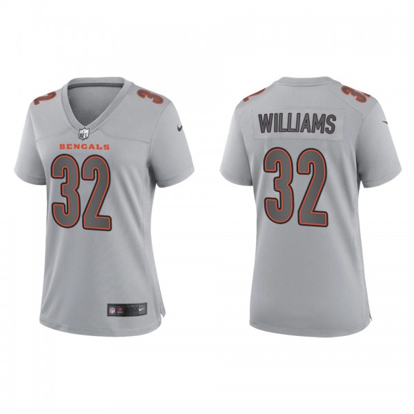 Trayveon Williams Women's Cincinnati Bengals Gray ...